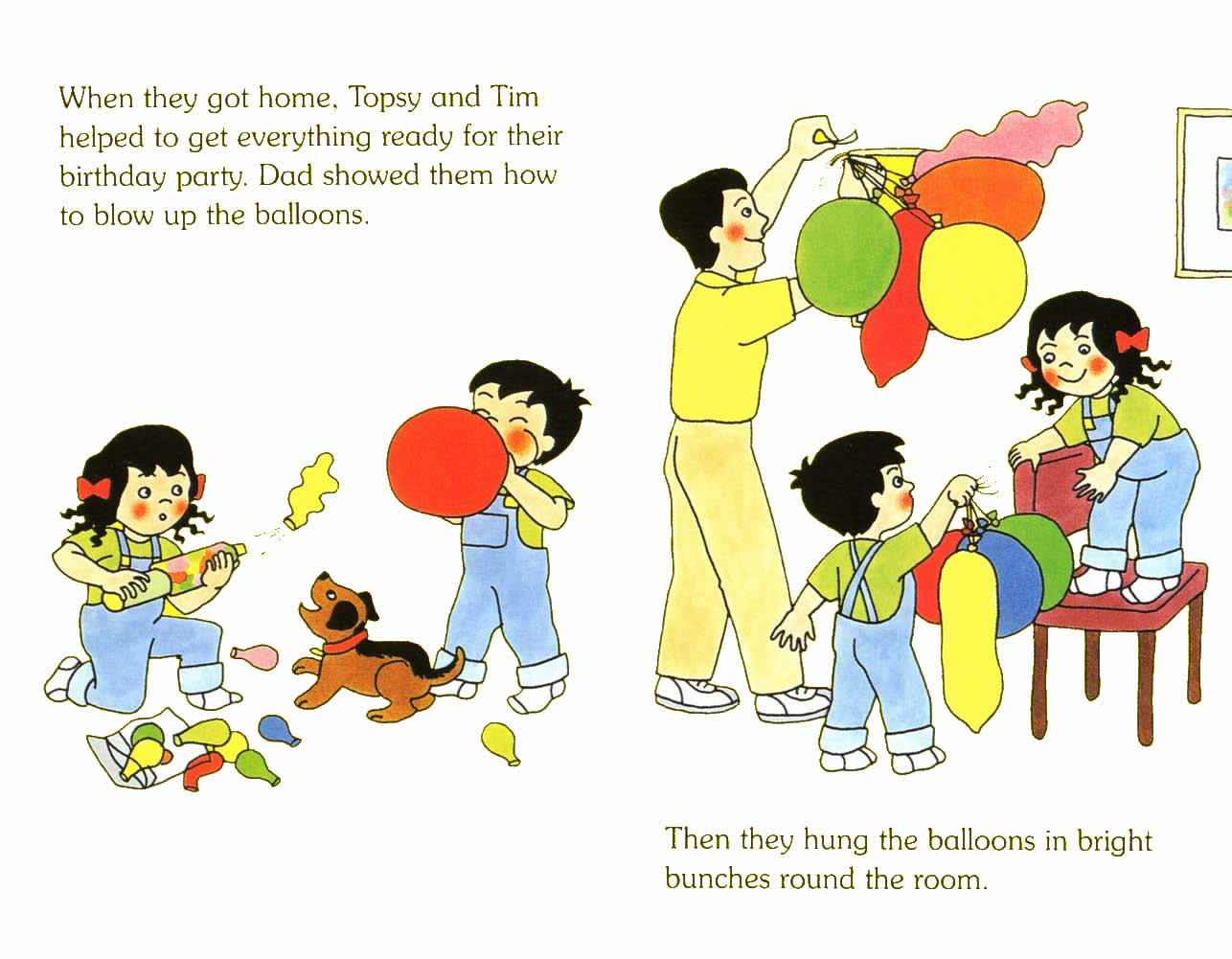 Ladybird - Topsy Tim Books - Have A Birthday Party (06),绘本,绘本故事,绘本阅读,故事书,童书,图画书,课外阅读